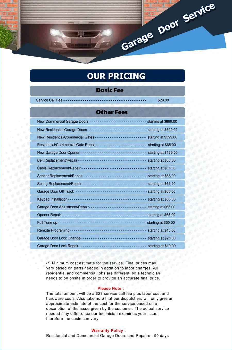 Eagle Garage Door Service Bronx, NY 347-329-1297